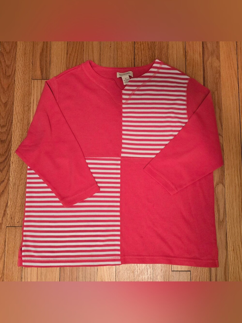 Womens Three Quarter Sleeve Top